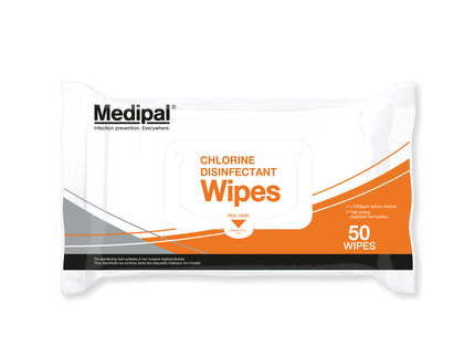 Medipal® Chlorine Disinfectant Wipes (50 Wipes)
