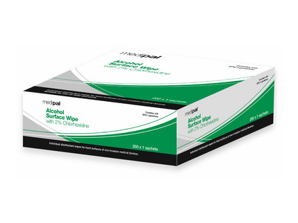 Medipal® 2% Chlorhexidine and Alcohol Surface Wipes