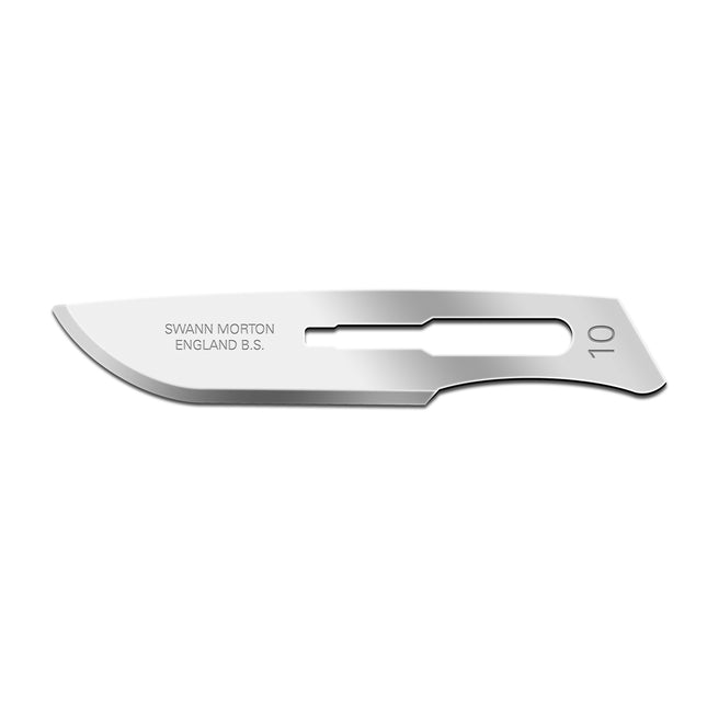 Swann–Morton No. 10 Carbon Sterile Blades (0201)
