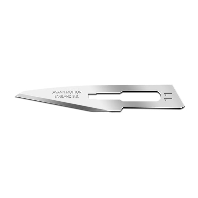 Swann–Morton No. 11 Carbon Sterile Blades (0203)