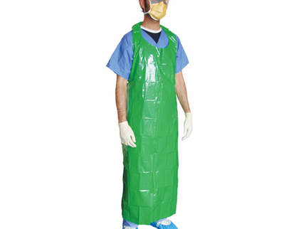 Mediguard Plastic Theatre Aprons Green