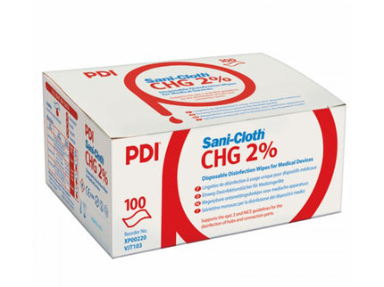 Prevantics® 2% CHG & Alcohol Device Disinfectant Wipes