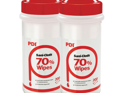 Sani–Cloth 70% Alcohol Disinfectant Wipes (200 Wipes/Canister)