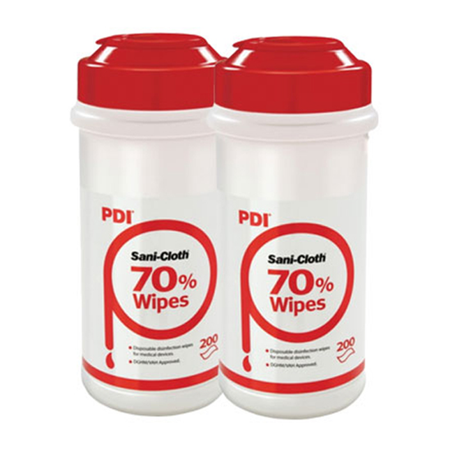 Sani–Cloth 70% Alcohol Disinfectant Wipes (200 Wipes/Canister)