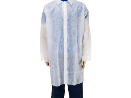 Disposable Non Woven Visitor Coats