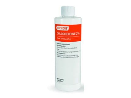 Chlorhexidine 2% 70% Ethanol Pink