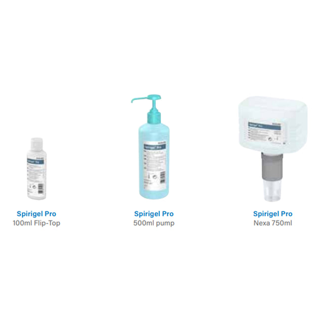 Ecolab® Spirigel™ Pro Alcohol Based Hand Gels