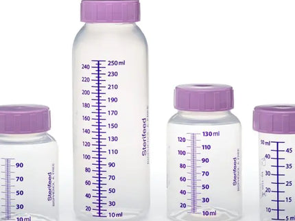 SteriFeed's disposable breast milk storage bottle