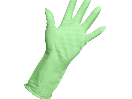 Household Rubber Gloves Green (Small)