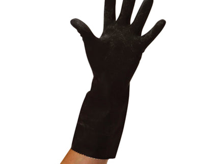 Heavy–Duty Rubber Gloves Black