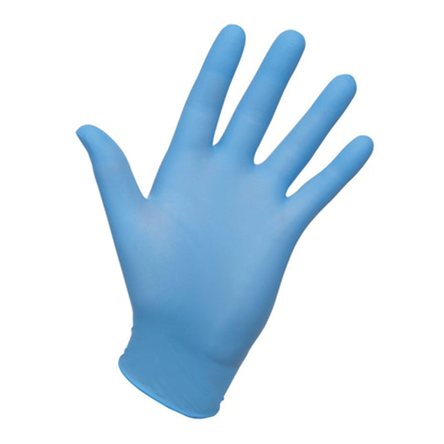Non–Sterile Nitrile Examination Gloves Blue