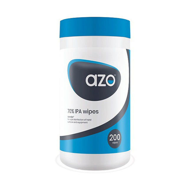 Azo™ 70% IPA Disinfectant Wipes (200 x 200 mm)