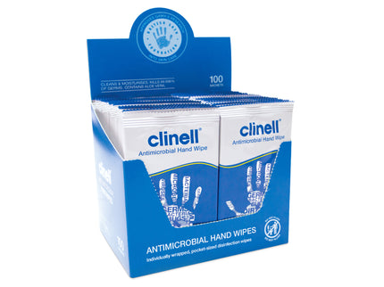 Clinell® Antimicrobial Hand Wipes
