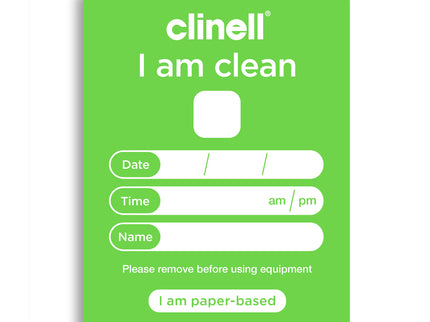 Clinell® Paper–Based Indicator Notes Green (4 x 250 Notes)