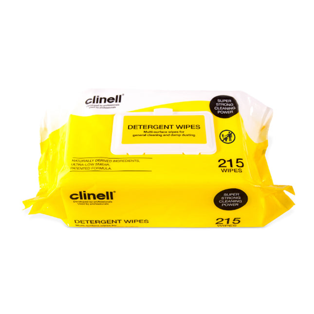 Clinell® Detergent Wipes (Pack of 215)