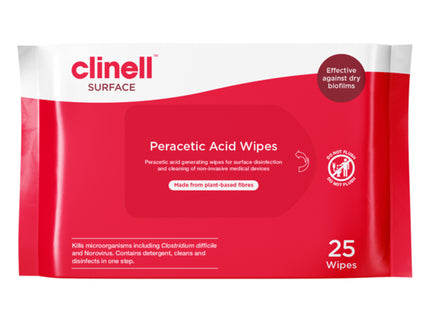 Clinell® Peracetic Acid Wipes
