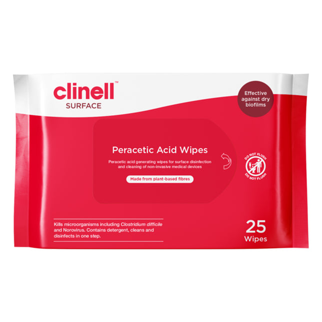 Clinell® Peracetic Acid Wipes