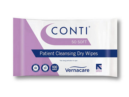 Conti® So Soft Large Patient Cleansing Dry Wipes